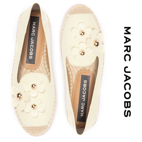 NWT Marc Jacobs Signature Daisy Studded Espadrille